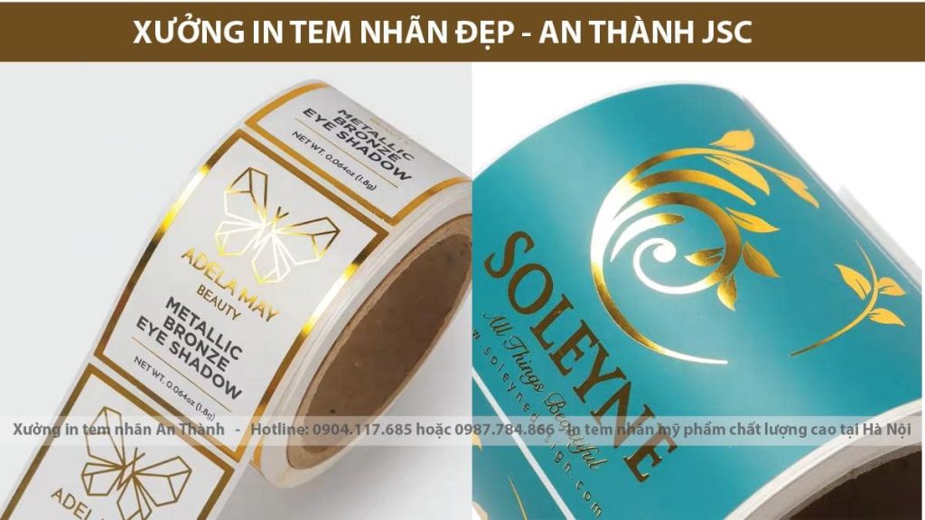 in tem nhãn ép nhũ