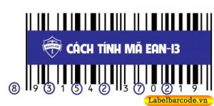 cách tính mã vạch 13 số