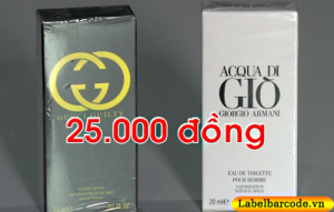Nhận biết nước hoa giả