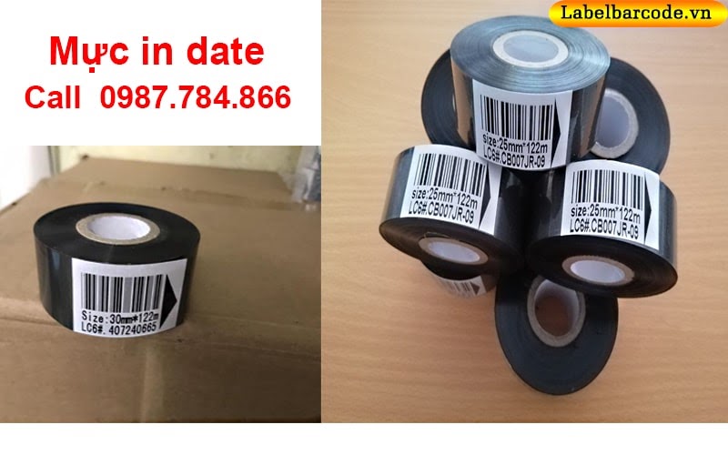 Mực in date chính hãng