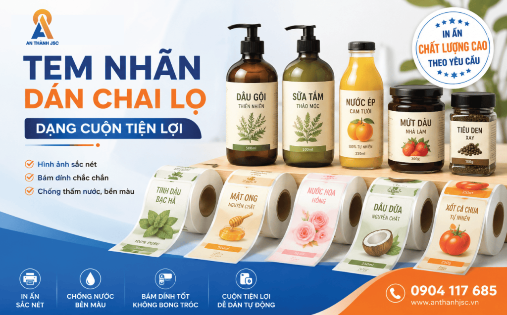 tem nhan dan chai lo